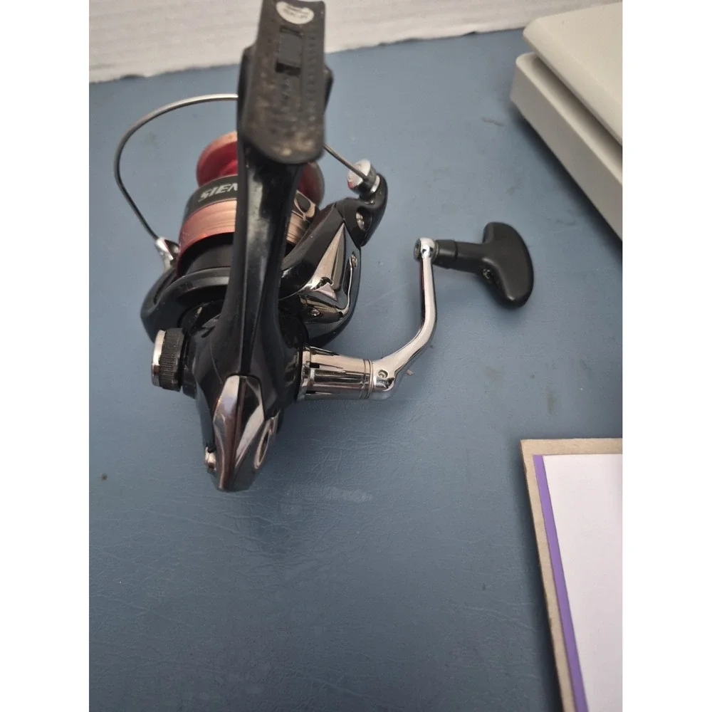 Shimano Sienna SN4000FGC 3+1BB Spinning Reel - Black/Red